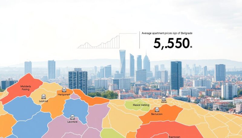 prosečne cene stanova po opštinama